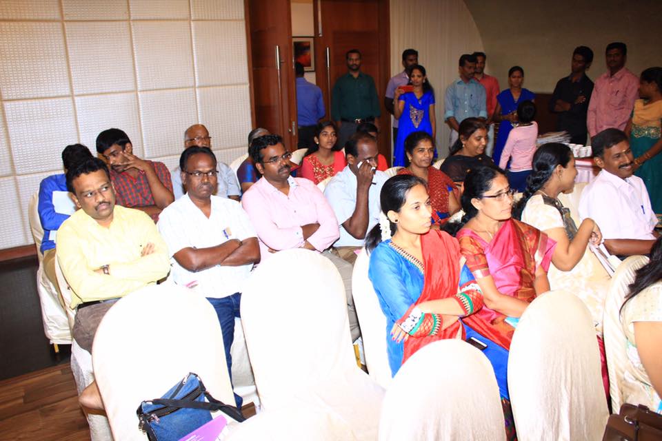 Medical team and staff celebrating the milestone