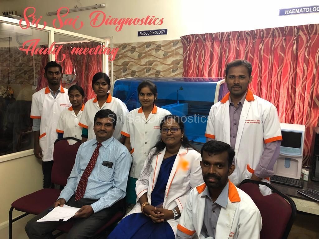 Sri Sai Diagnostics Doctors and Management at the Annual Audit Meeting
